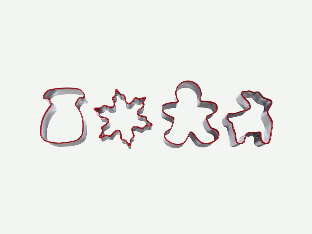 Thermomix® Kerstkoekjesvormpjes Set van 4